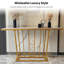 Ahsoka 40cm Stone Top Console Table