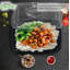  Bols rectangulaires noirs 32 oz avec couvercles - Rangement des aliments, préparation de repas, boîte à bento, micro-ondes et lave-vaisselle (600)