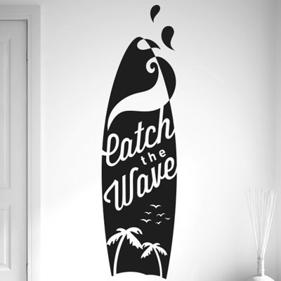 Nautical & Beach Non-Wall Damaging Wall Decal