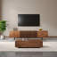 Retro TV Stand & Media Unit for Large TVs | Premium 1.8m or 2.4m TV Cabinet | Fits 75-100 Inch Televisions | Vintage Furniture with Cable Management Holes-2049463329