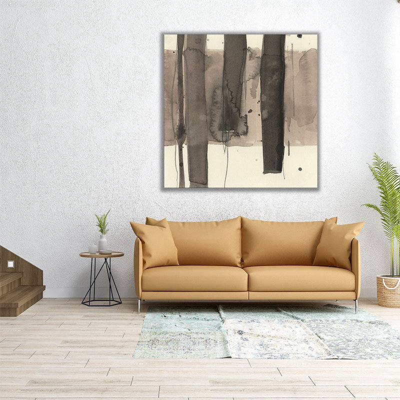 «Wood Piling I», reproduction d'art sur toile, H 30 po x l 30 po
