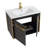 30'' Single Bathroom Vanity with Vitreous China Top-1514560472-1514560471
