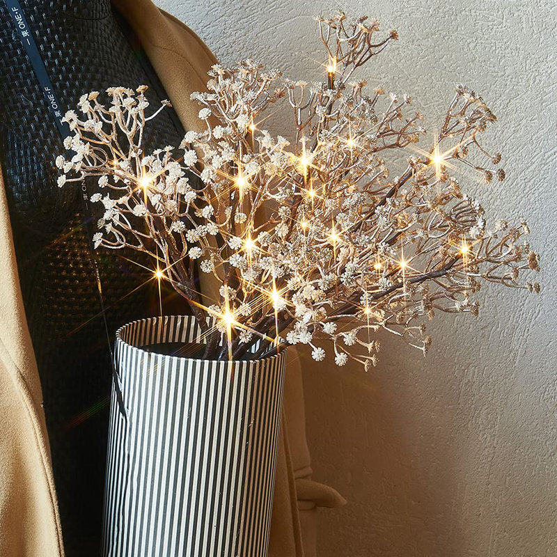 Lighted Flower Trees for Decoration Inside