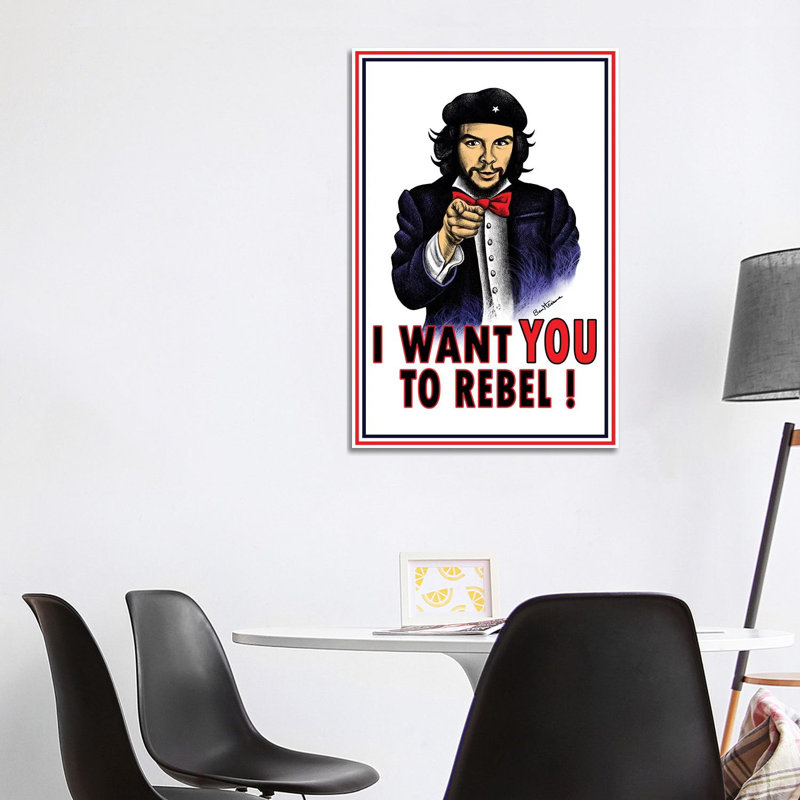 « Che » par Ben Heine-impression, Pas de tapis, Toile tendue, H 40 po x l 26 po x P 1,5 po