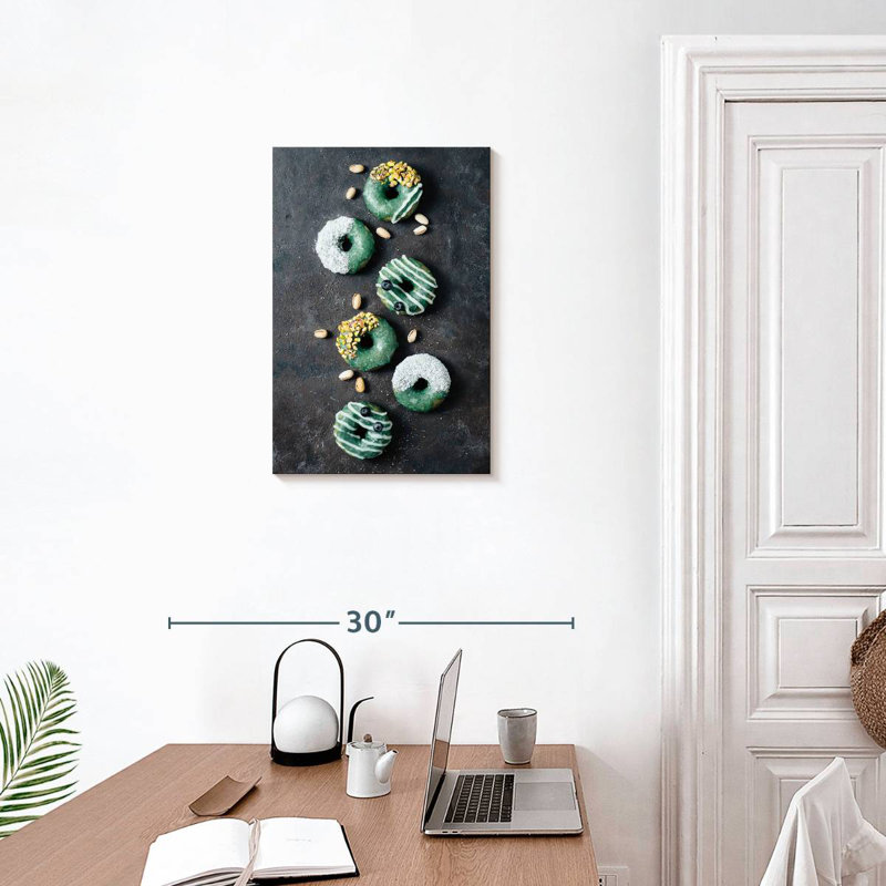 Yarlin Vegan Doughnuts, 24" H x 16" W
