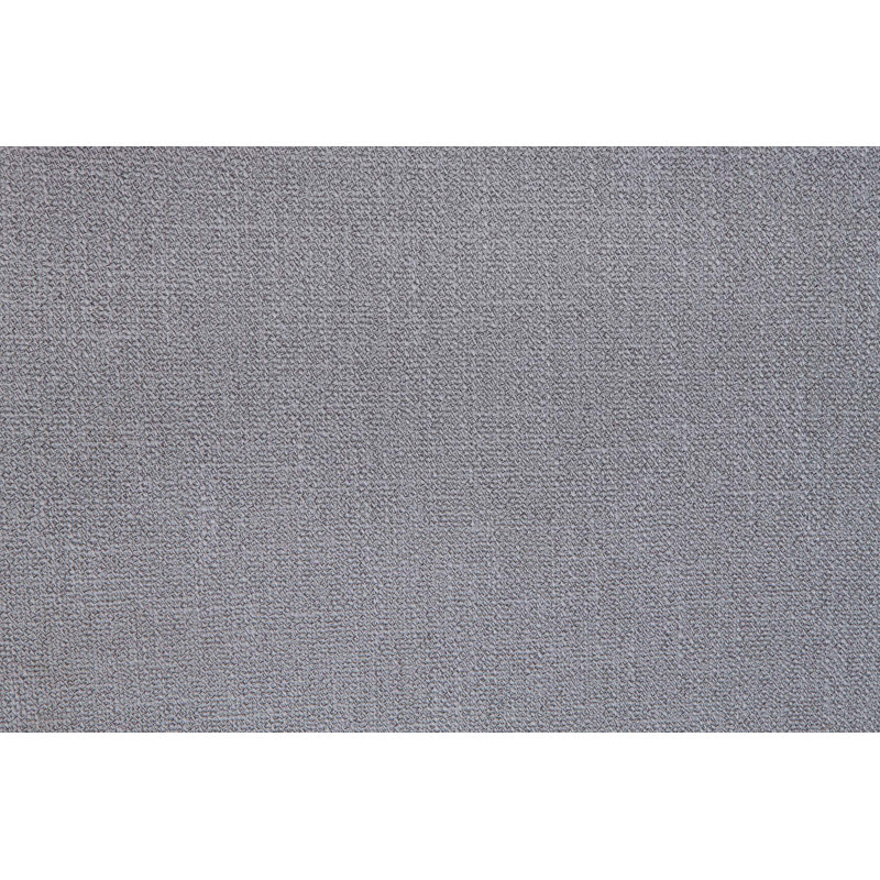 Chaise d'appoint en lin gris clair et chêne gris, ensemble de 2