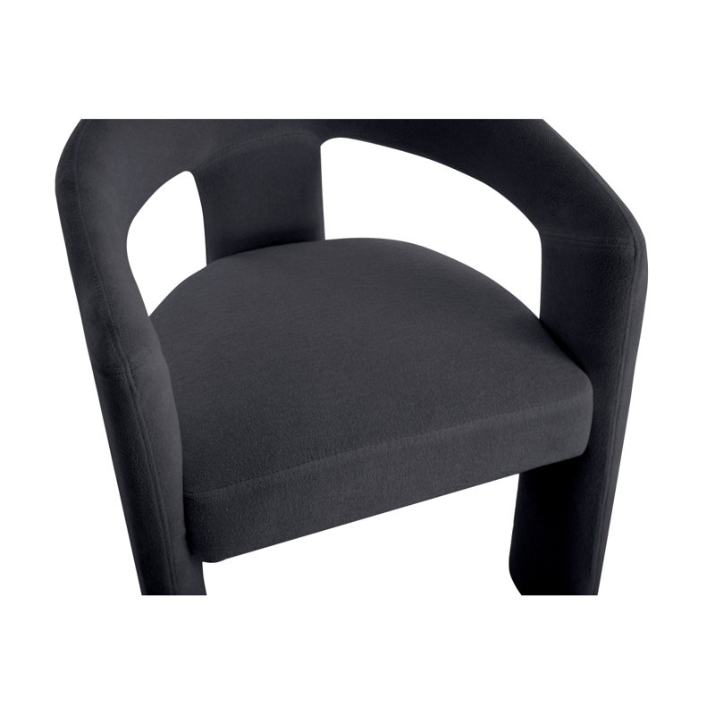 Ensemble de 2 chaises de salle à manger, Noir