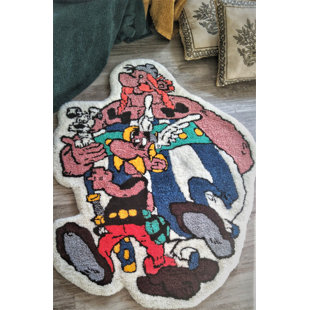 Hand Woven 92cm X 114cm Area Rug