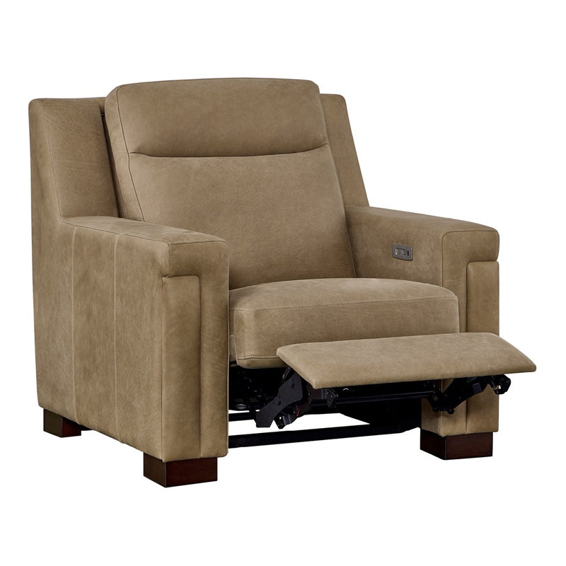 Universal Upholstery Upholstered Chair, Tan Leather