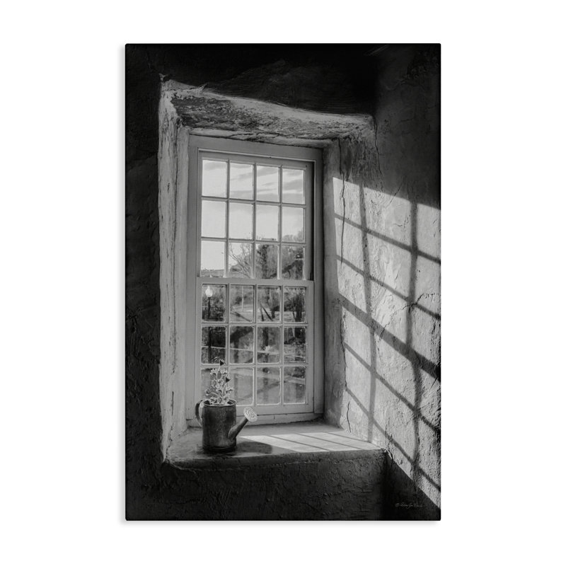 Toile vue de la fenêtre de l'après-midi, conception par Robin-Lee Viera, H 24 po x l 16 po