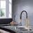 Maxbrass Pull Down Touch Kitchen Faucet-69926407