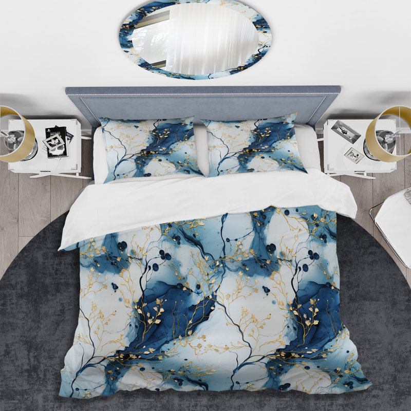 Ensemble de housse de couette Oriental Elegance, Housse de couette simple + 1 taie décorative stan