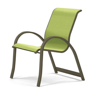 Hiraku Stacking Patio Dining Armchair