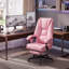 Fauteuil de jeu ergonomique avec accoudoirs réglables et repose-pieds rétractable-129847037