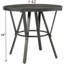 Table de salle à manger en bois avec 4 tabourets pivotants
