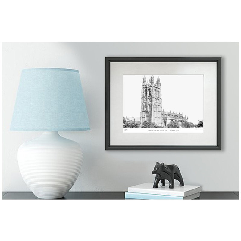 Wrexham, Church Of St Giles 1895 by Francis Frith - Single Picture Frame Print, 60cm H x 80cm W x 2.3cm D