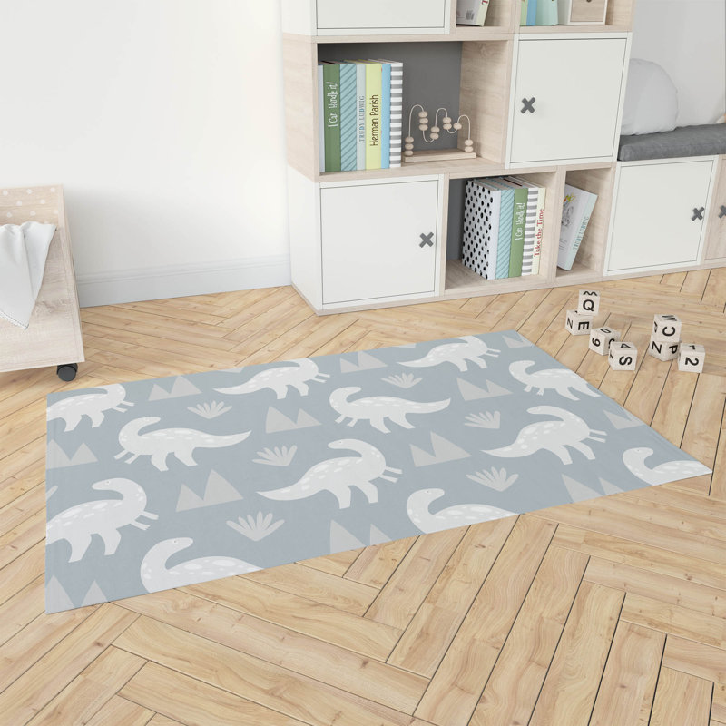 Tapis de jeu Dino Saw Kids, Rectangle 4pi x 6 pi