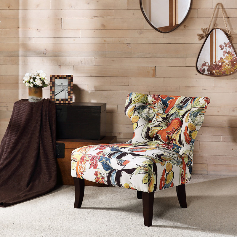 Versatile Den Accent Chair With Cover And Legs Balcony Attached Cushion