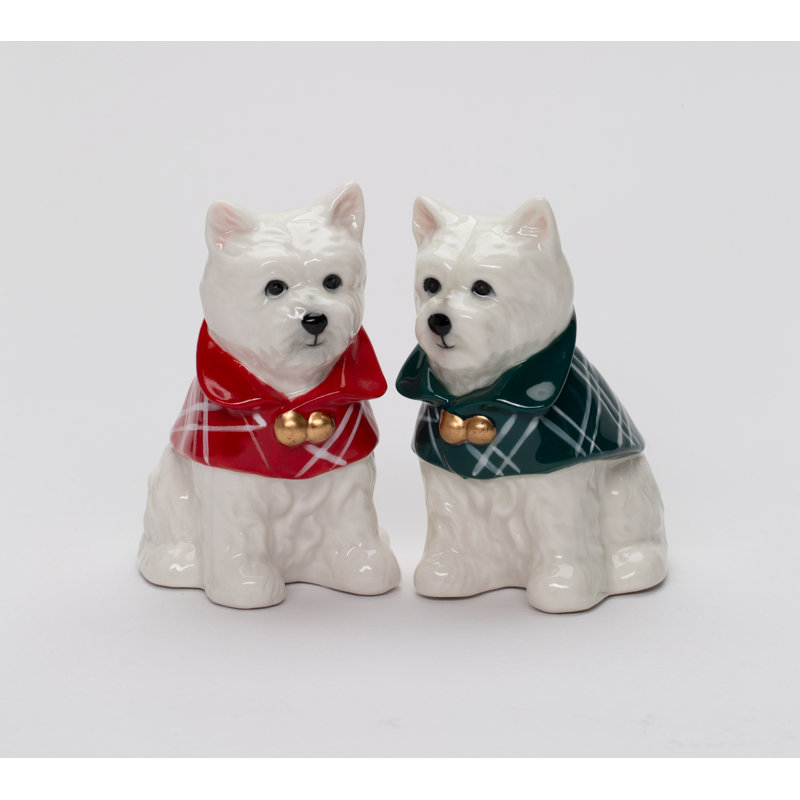 Noël Westie sel et poivre