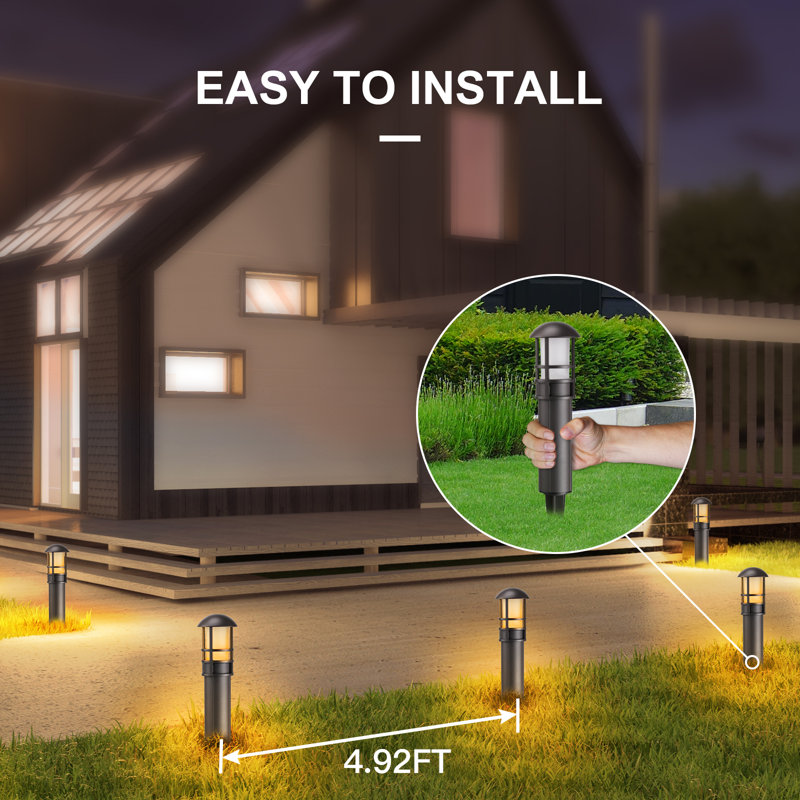 Bronze LED Low Voltage Pathway Lights Multipack