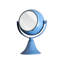 Analog Battery Tabletop Clock Blue