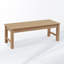 Banc d'extérieur sans dossier, banc de jardin robuste et durable-487042439-479074919