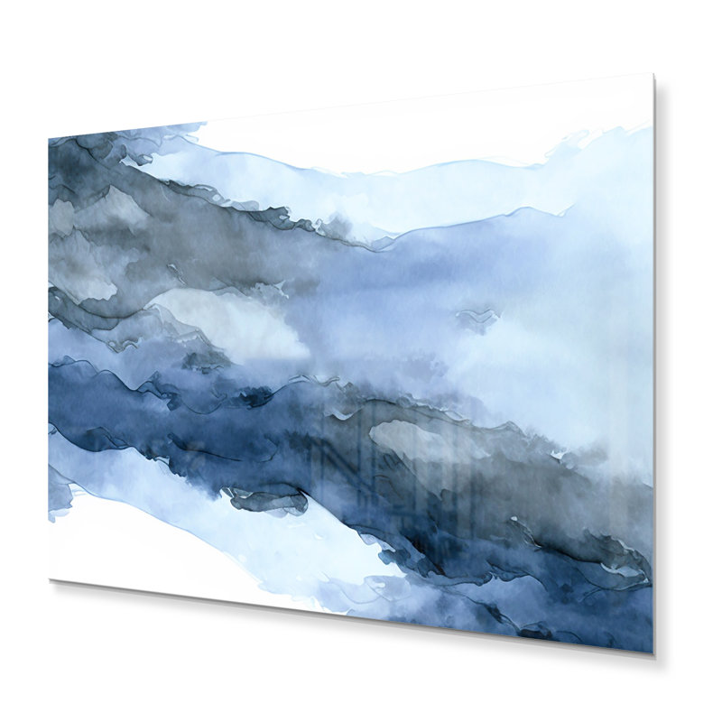 Sapphire Blue Nebula VII " Sapphire Blue Nebula VII ", 12" H x 20" W