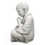 Statue de jardin asiatique priant baby bouddha