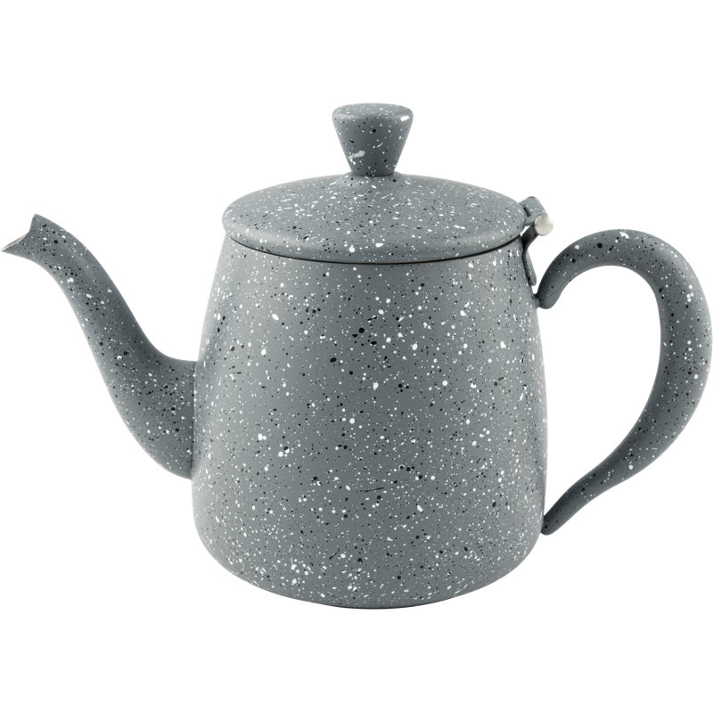 Grunwerg Café Olé Stainless Steel Dots, Grey, 1.36 L