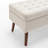 Tufted Storage Ottoman Bench | Solid Wood Legs, Safety-Hinged Lid for Bedroom End of Bed & Entryway-1308431770