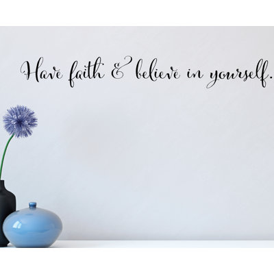 Text & Numbers Non-Wall Damaging Wall Decal