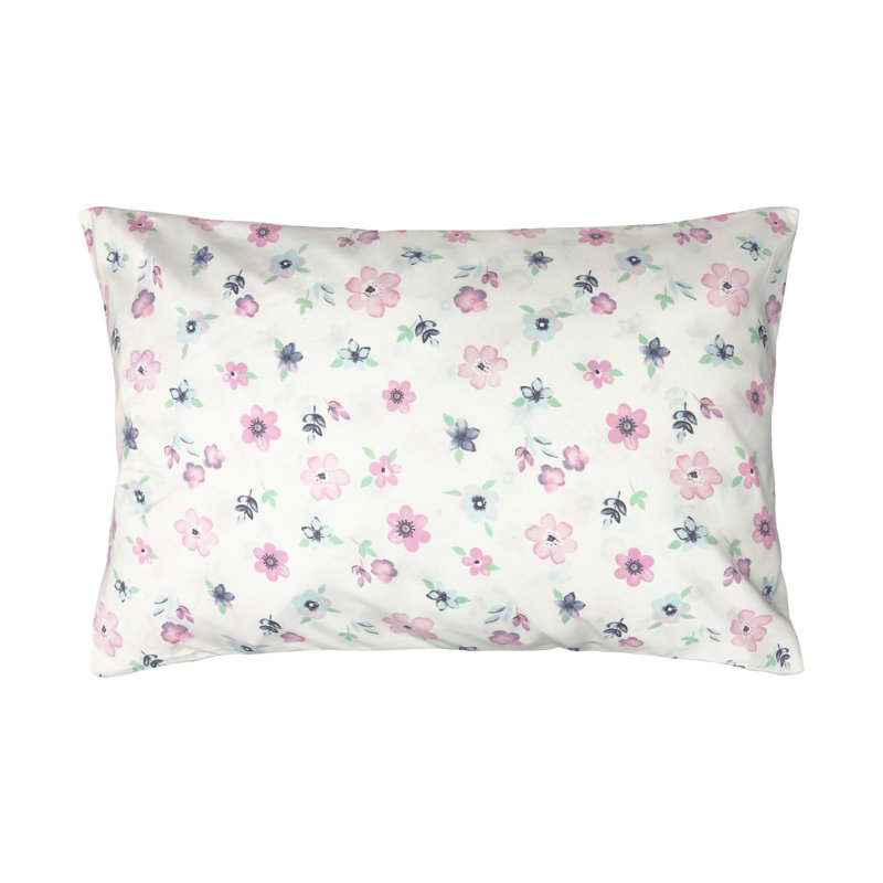 Microfiber Floral Pillowcase
