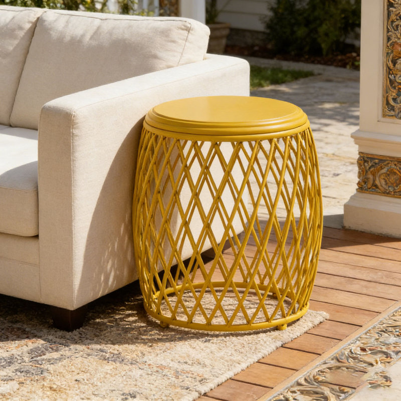 Table d'appoint 19,75, Jaune