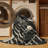 Machine Washable Kirkwood Kebabs Global Inspired Geometric Rug in Brown – Black Binding-1647080298