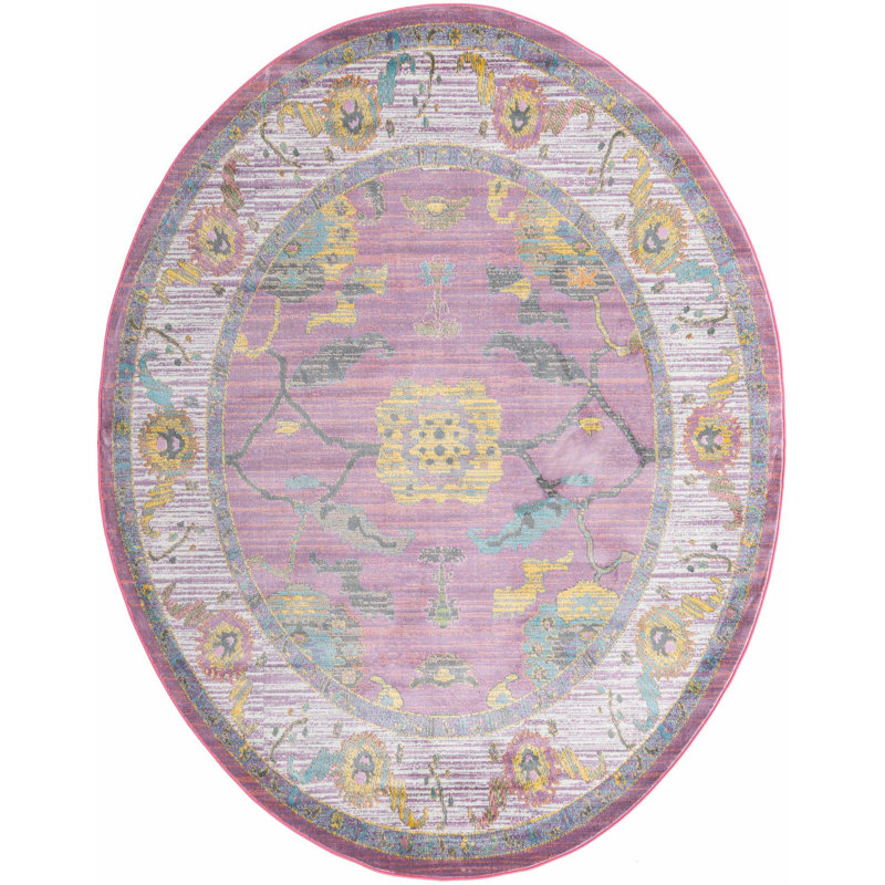 Haefner Oriental Indoor Rug, Oval 8'2" x 10'