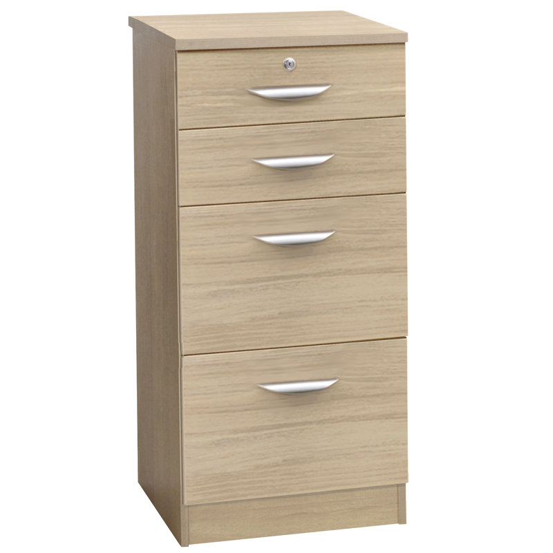 Bettilou 48cm Wide 4 -Drawer File Cabinet, Sandstone