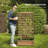  Howes Outdoor Wood Planter Raised Bed With Trellis(2-Pack)