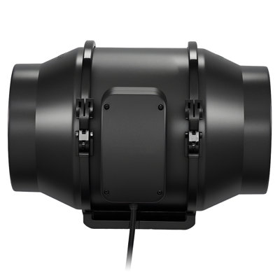 Inline Duct Fan, 6 in Quiet Inline Exhaust Fan, 380 CFM Powerful AC-Motor Ventilation Fans for Cooling Booster, High Air Flow, Vent Blower Fans for Indoor Grow Tents Basement Hydroponics