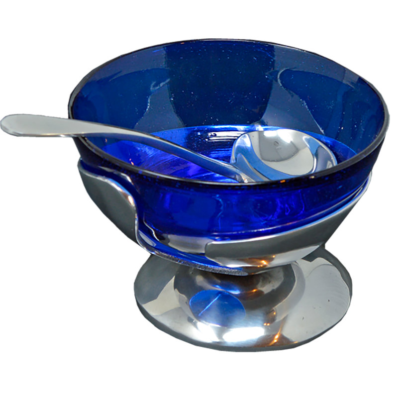 Stylized Parfait Bowl With Spoon
