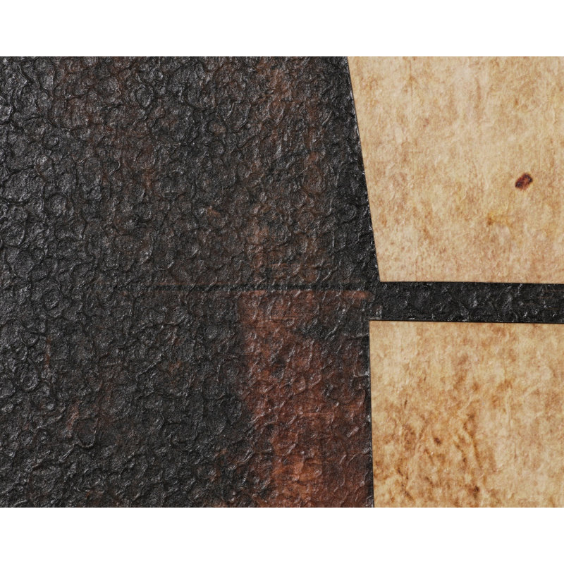 RUSTIC NUANCE I - 30" X 60" - BLACK FLOATER FRAME