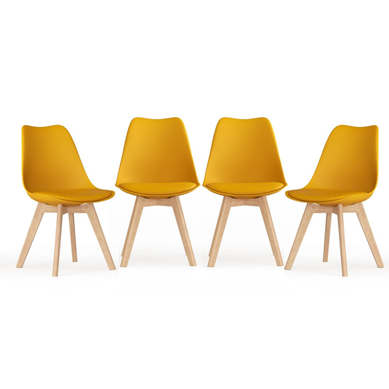 82cm H Side Chair in Yellow