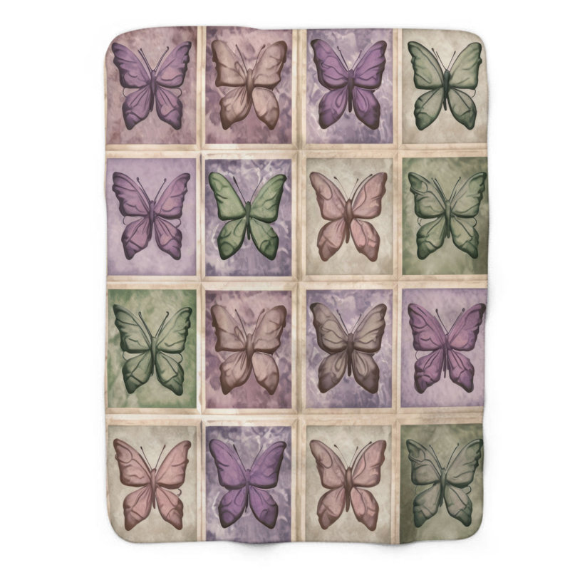 Soft Color Flight - couverture de qualité supérieure 1 pièce, Lit simple