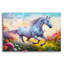  «Gallop Unicorn» par Dean Russo, art mural en verre acrylique, 36 po x 24 po-1671414371