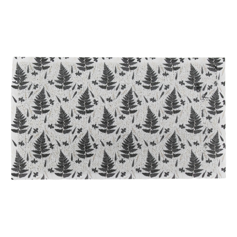 Mirtle Non-Slip Doormat, Black
