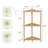 Patsones Solid Wood Bathroom Shelves