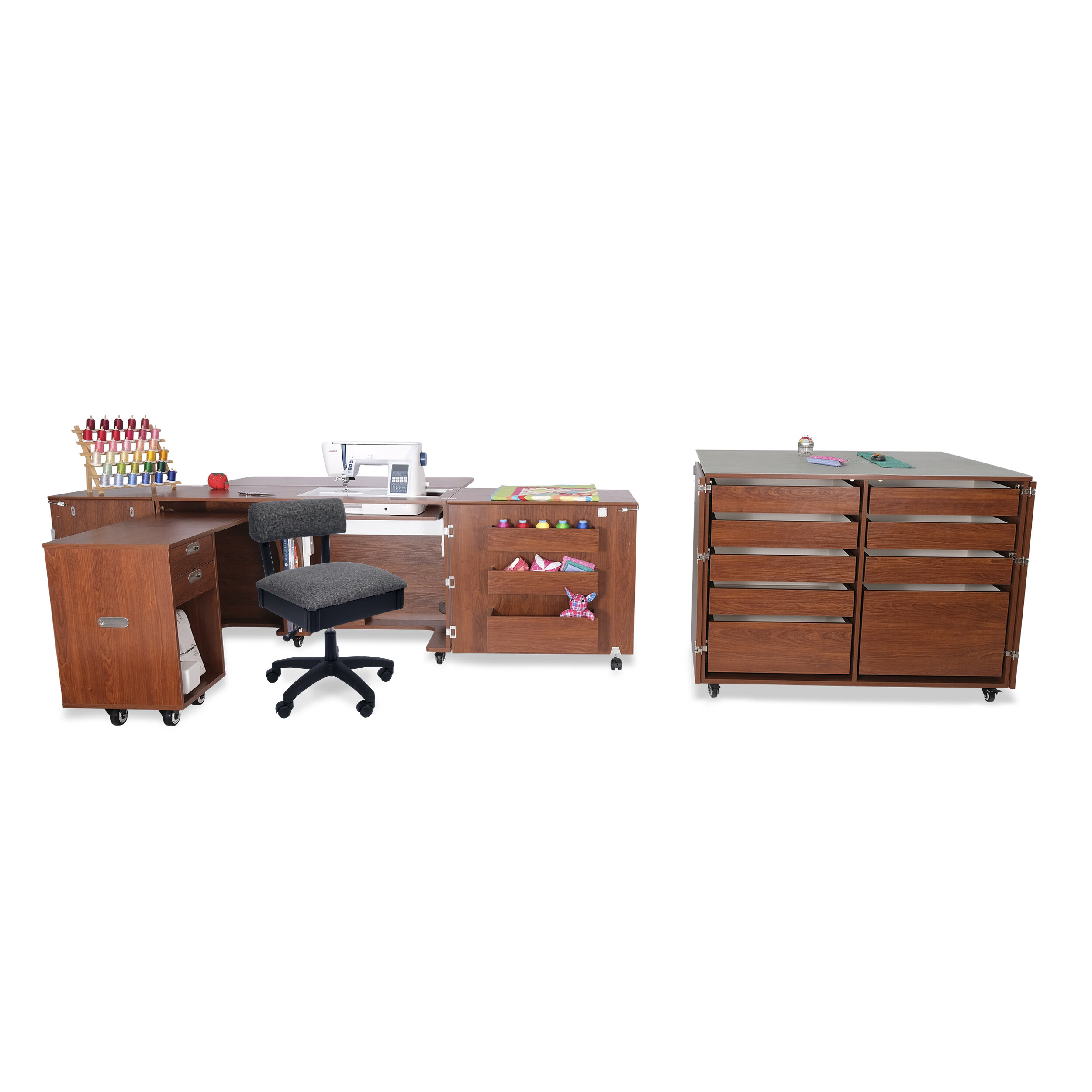Cricut 37'' x 12.6'' Crafting Storage Cabinet