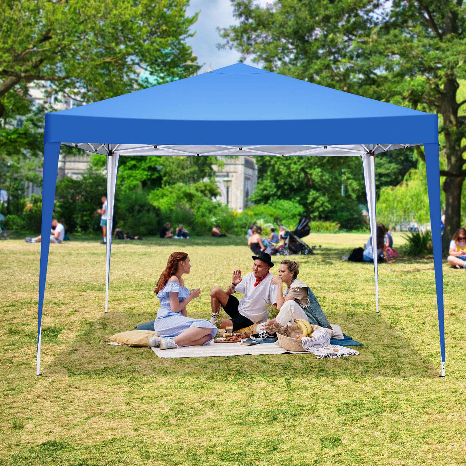  3x3m Canopy Tent Wedding Party Tent,Outdoor Gazebo,Outdoor  Party Canopies,Wedding Awning Canopy,Waterproof,with 99% UV Protection and  Waterproof Layer : Patio, Lawn & Garden