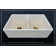 32.75" L x 19.88" W Double Basin Farmhouse Kitchen Sink with Accessories