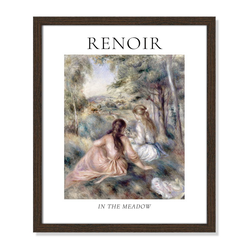Collection «Old the prairie» par Auguste Renoir, Cadre photo simple noyer, Non, H 19 po x l 16 po x P 0,75 po