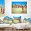 Coussin à imprimé paysage de bâtiments traditionnels de Venise-627691732-627691736